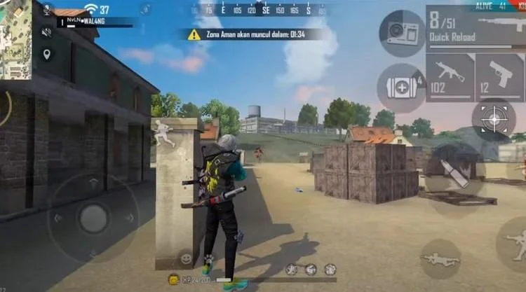 Cách Kéo Tâm Headshot Trong Free Fire Chuẩn Như Game Thủ Pro